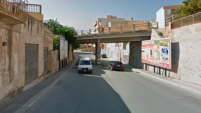 Chiusura del sotto passo ferroviario di via Ugdulena