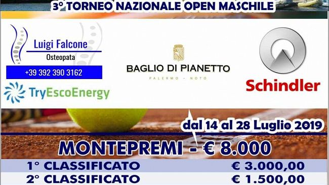 TENNIS – Ha preso il via a Marsala il Torneo Open Maschile organizzato dalla Società Canottieri. Montepremi in palio di ben 8mila euro
