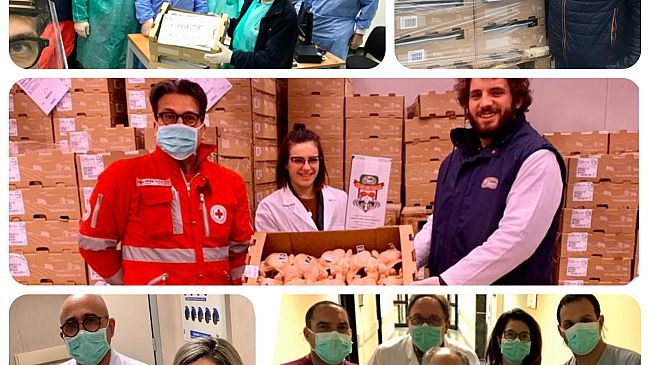 La società Barca Trading con la Croce Rossa di Castelvetrano per un aiuto concreto