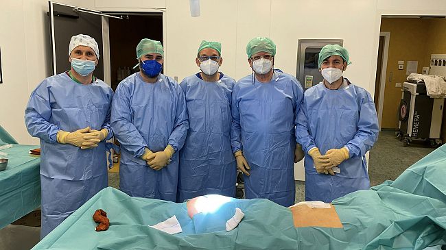 Ospedale Ajello, primo trapianto di staminali per l'artrosi