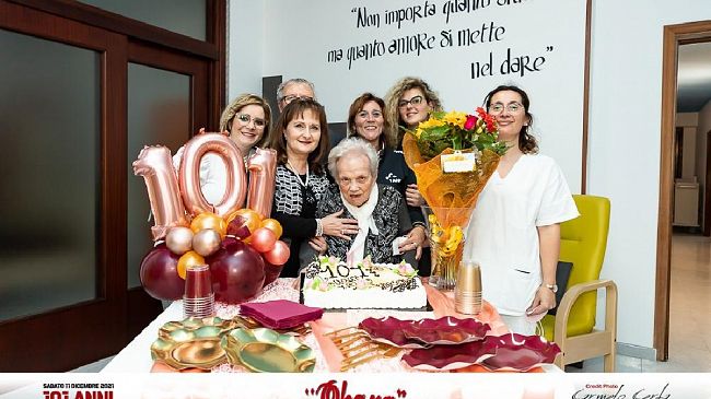 Nonna Enza ha compiuto 101 anni