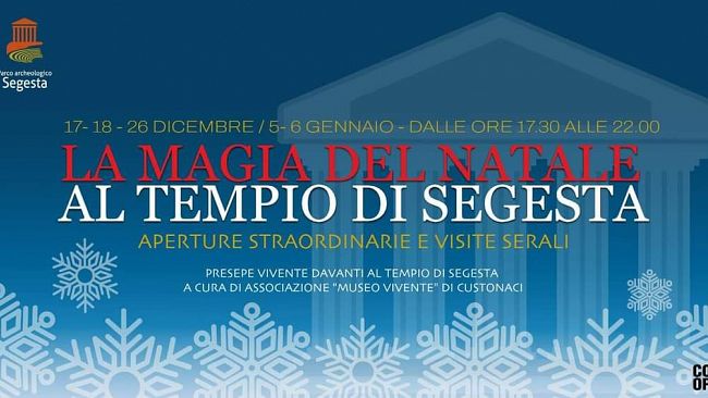Natale al tempio di Segesta