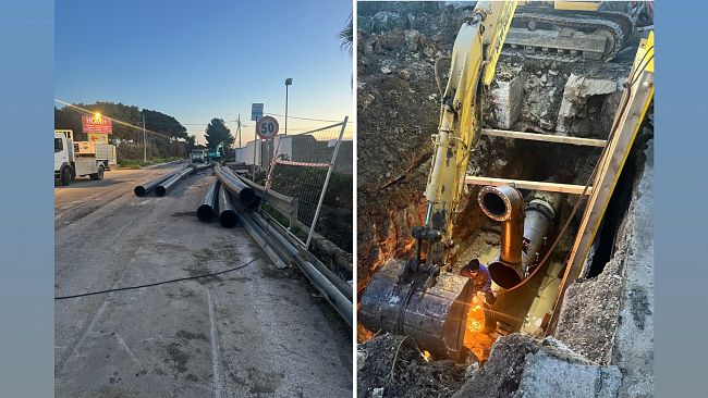 Emergenza idirica a Trapani. Aggiornamento sullo stato dei lavori