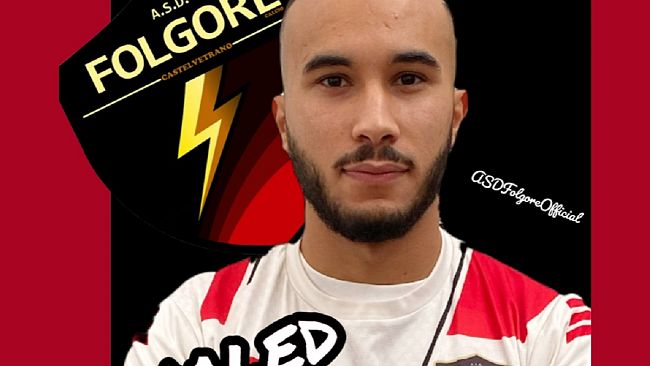 Folgore, riconfermato il centrocampista Khaled