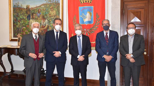 L’Amn. Grillo incontra il Magnifico Rettore dell’Ateneo di Palermo, Midiri