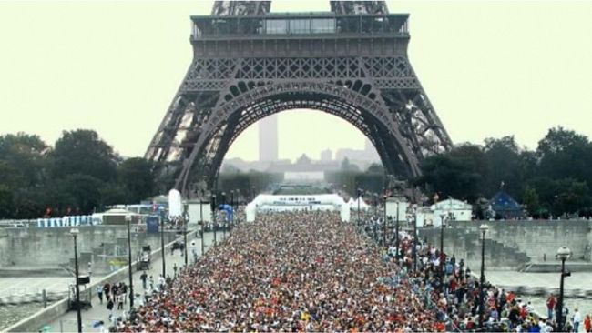 Nati stanchi runners in trasferta a Parigi