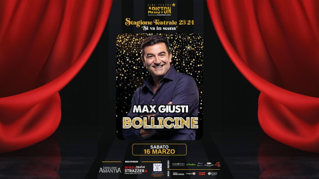 Max Giusti al Cine Teatro Ariston con