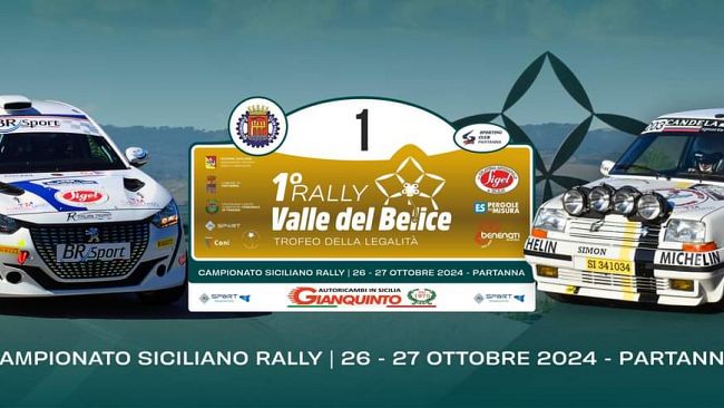 Rally del Belìce, tanti partannesi nella gara di casa