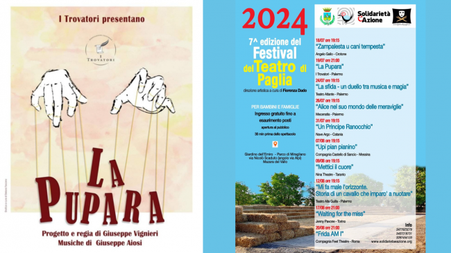 Mazara, il 19 luglio al Teatro di Paglia lo spettacolo 