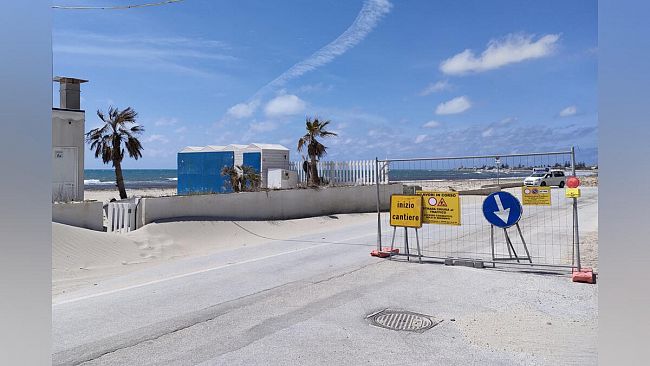 Mazara, Ordinanza sospensione lavori edili zone balneari