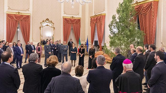 Trapani, il Prefetto incontra autorità provinciali per lo scambio di auguri