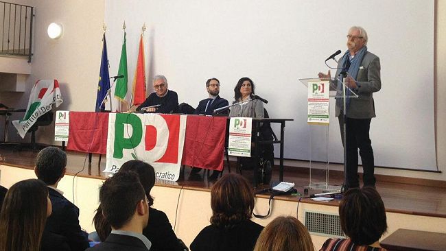 VIDEO – Congresso Pd. Il saluto del sindaco Cristaldi e del segr. uscente di De Blasi