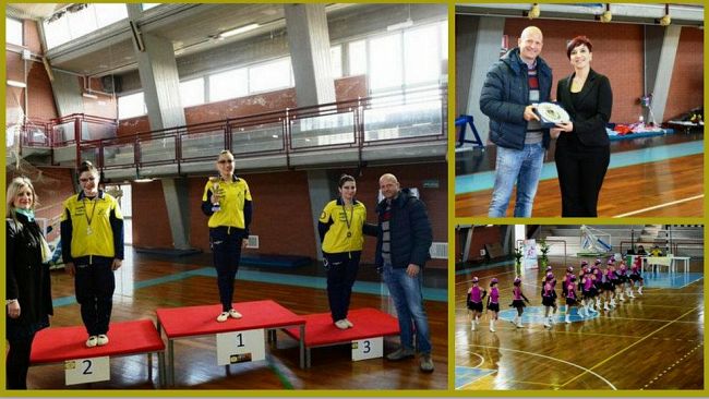 Gara sociale di Majorettes e Baton Twirling. Al Palazzetto dello Sport si è svolta la gara regionale