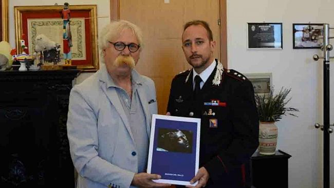 Mazara, incontro Cristaldi e neo Comandante dei Carabinieri di Mazara, Miggiano