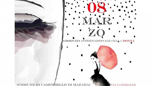 Campobello, le iniziative per la Giornata della Donna: «Pagina bianca»