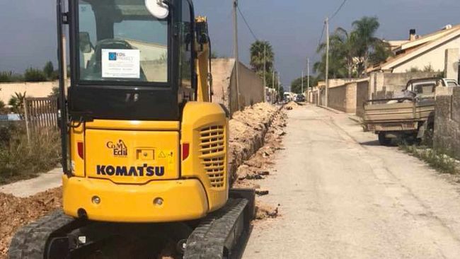 Mazara, Lavori in Via Honduras