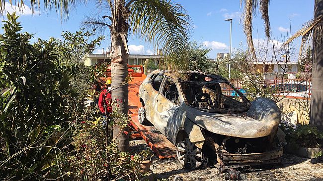 Gibellina, incendiata l’auto del sindaco Sutera