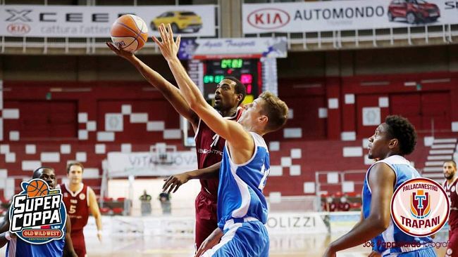 Supercoppa, la Pallacanestro Trapani crolla a -32 e poi batte Capo d’Orlando 95-94