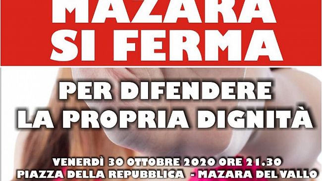 Mazara, stasera in piazza per dire NO al Dpmc del Governo Conte