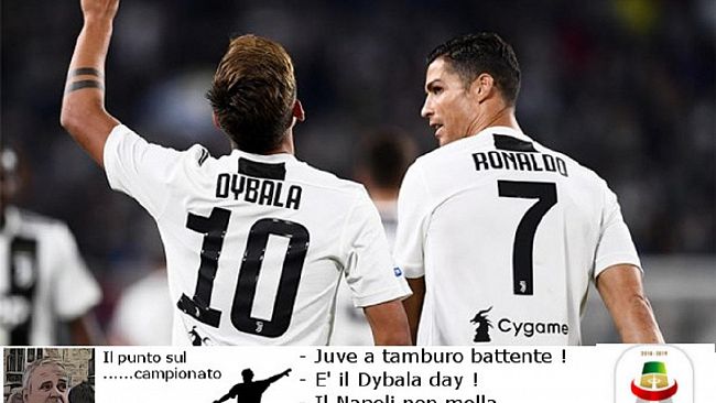 Juventus  a tamburo battente. E’ il Dybala day !