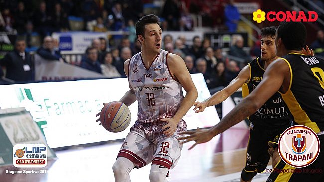 Basket, Trapani cede 72-78 contro il fanalino di coda Bergamo