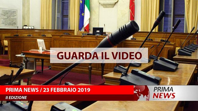 Prima News, 23 Febbraio, Seconda edizione