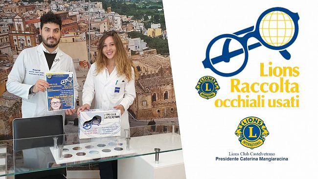 Partanna, attivato punto di raccolta occhiali usati