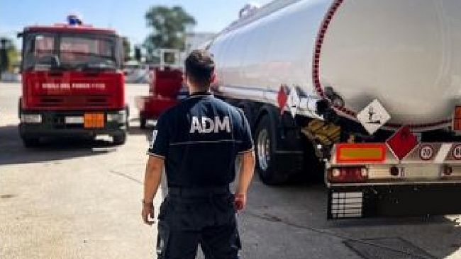 ADM dona 700 chilogrammi di gasolio denaturato ai Vigili del fuoco