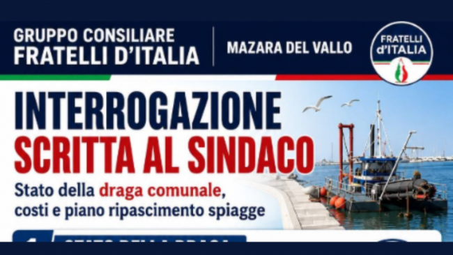 fdi-mazara-presenta-uninterrogazione-sullutilizzo-delle-draga-comunale