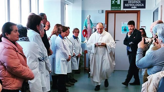 Cerimonia di apertura diocesana del giubileo 2025 al Sant’Antonio Abate di Trapani