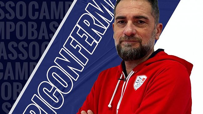 Peppe Bua sarà ancora l'allenatore dell'​EnergyTime Spike Devils in serie A3