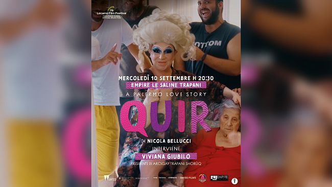 Trapani. Proiezione speciale del documentario QUIR di Nicola Bellucci