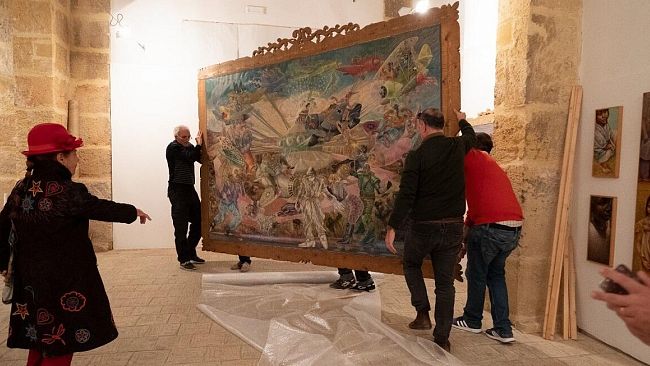 A Marsala in corso l’allestimento della mostra su Momò Calascibetta