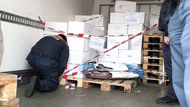 Peschereccio di Mazara del Vallo sanzionato durante una bordata di pesca nell'alta Toscana