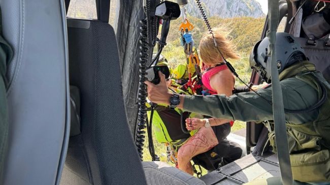 recuperata-escursionista-francese-ferita-sul-monte-gallo