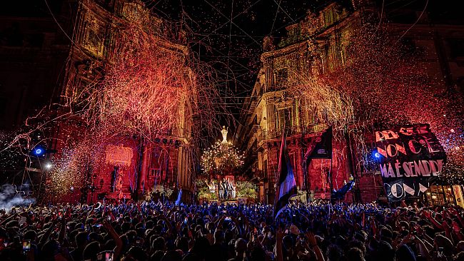 Palermo, il Festino dei record: in 400 mila per Santa Rosalia 