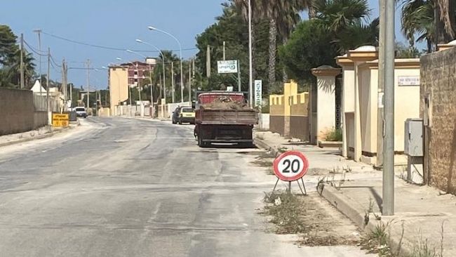 Mazara, Iniziati i lavori di manutenzione della via Bessarione