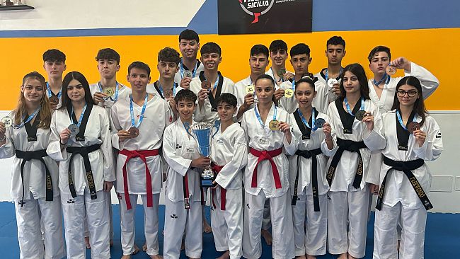 Mazara, ottimi risultati per gli atleti del ​Fighter Taekwondo ai Campionati regionali 