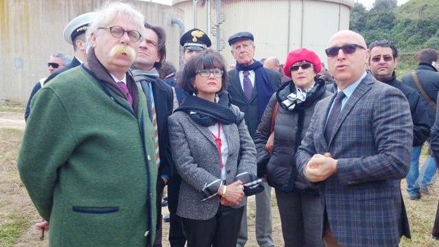 Inaugurato il depuratore comunale. Cristaldi: “Grazie al depuratore la spiaggia in città diventerà realtà nel 2015”