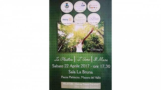 Mazara, convegno “La Plastica | L’Uomo | Il Mare” il 22 Aprile