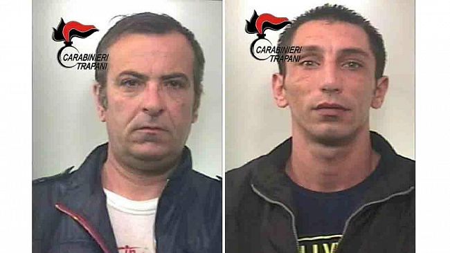 Marsala, furti e rapine, arrestati due marsalesi dai carabinieri