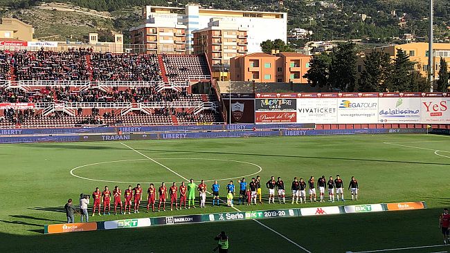 Termina in parità fra Trapani e Perugia al “Provinciale”