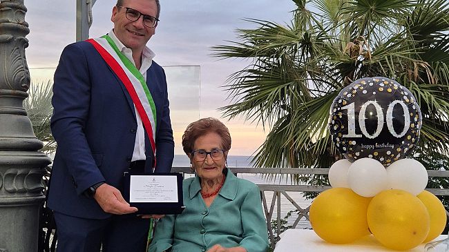 Castellammare festeggia un'altra centenaria: 100 anni per Ninfa Lentini