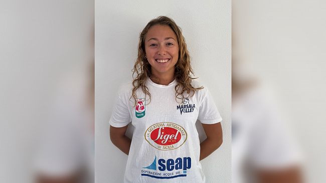 Alla Sigel Seap Marsala Volley, arriva il libero Luna Cicola 