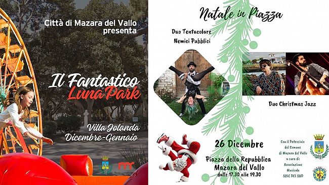 Mazara, “Natale in Piazza 2024