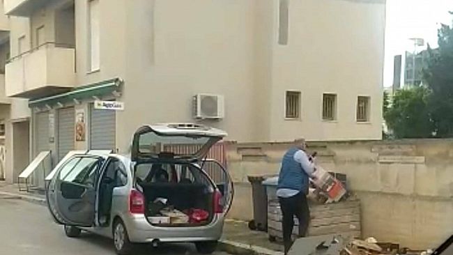 Trapani, ancora sanzioni per abbandono di rifiuti a cittadini incivili