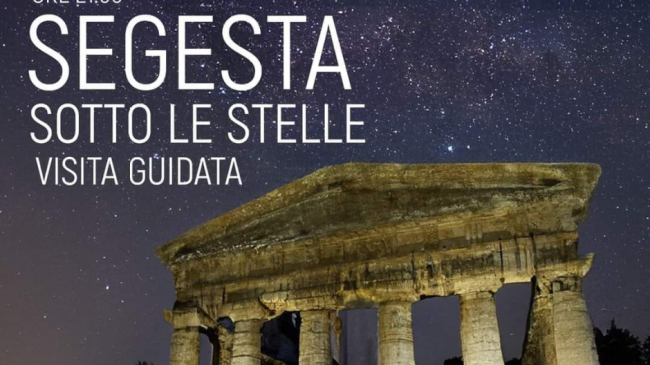 Segesta, il 18 maggio visita notturna al Parco Archeologico.