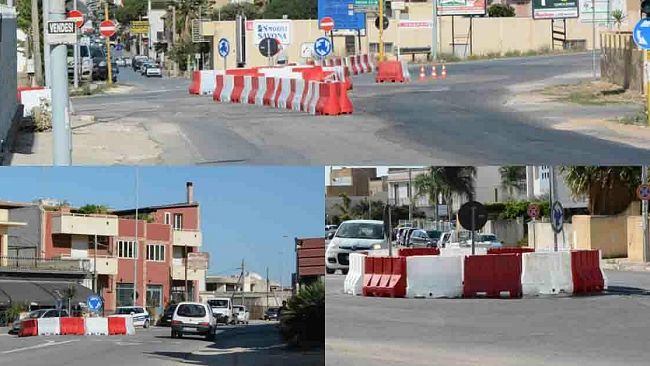 Mazara, eliminati i semafori di Viale Africa e Via Castelvetrano: realizzate due rotatorie