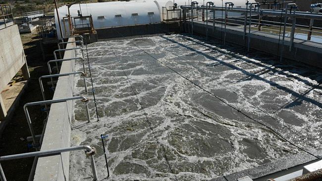 Depuratore, in funzione il sistema fanghi attivi