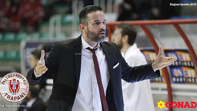 Pallacanestro Trapani, coach Parente: “Treviglio squadra con esperienza ma possiamo metterli in difficoltà”